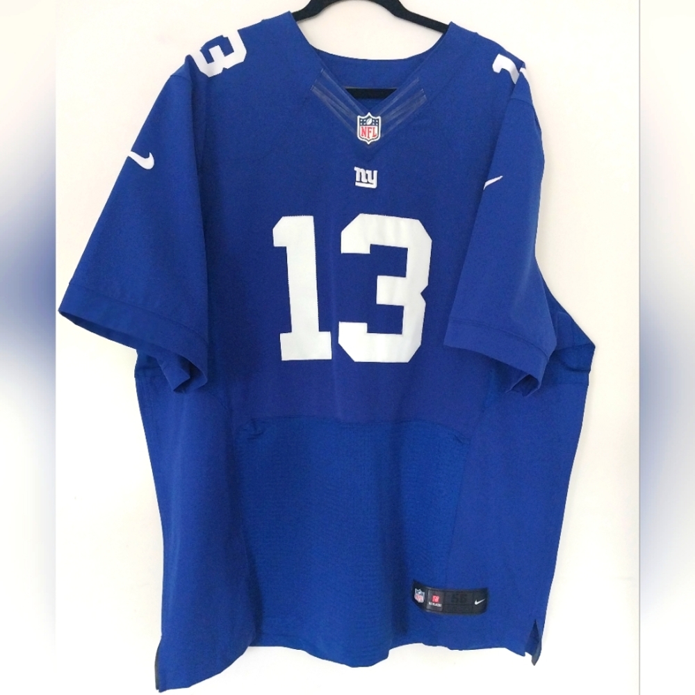 Nike authentic Elite Ny Giants O'Dell Beckham rookie home jersey size 56 men